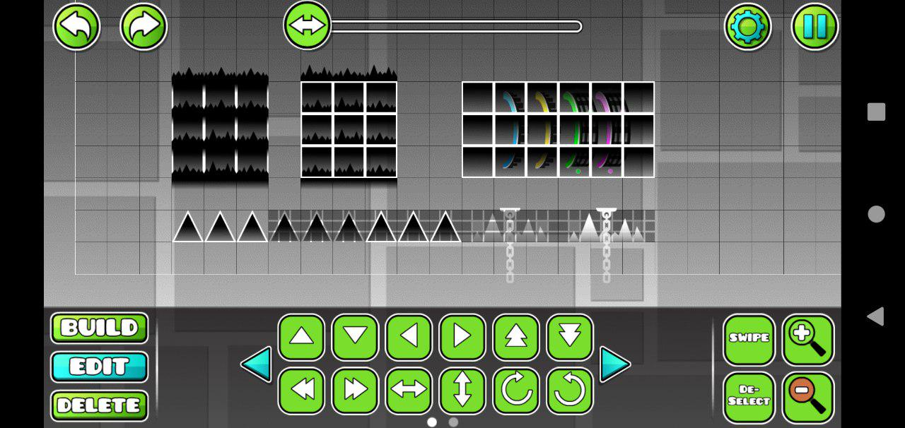 Object layering in the editor